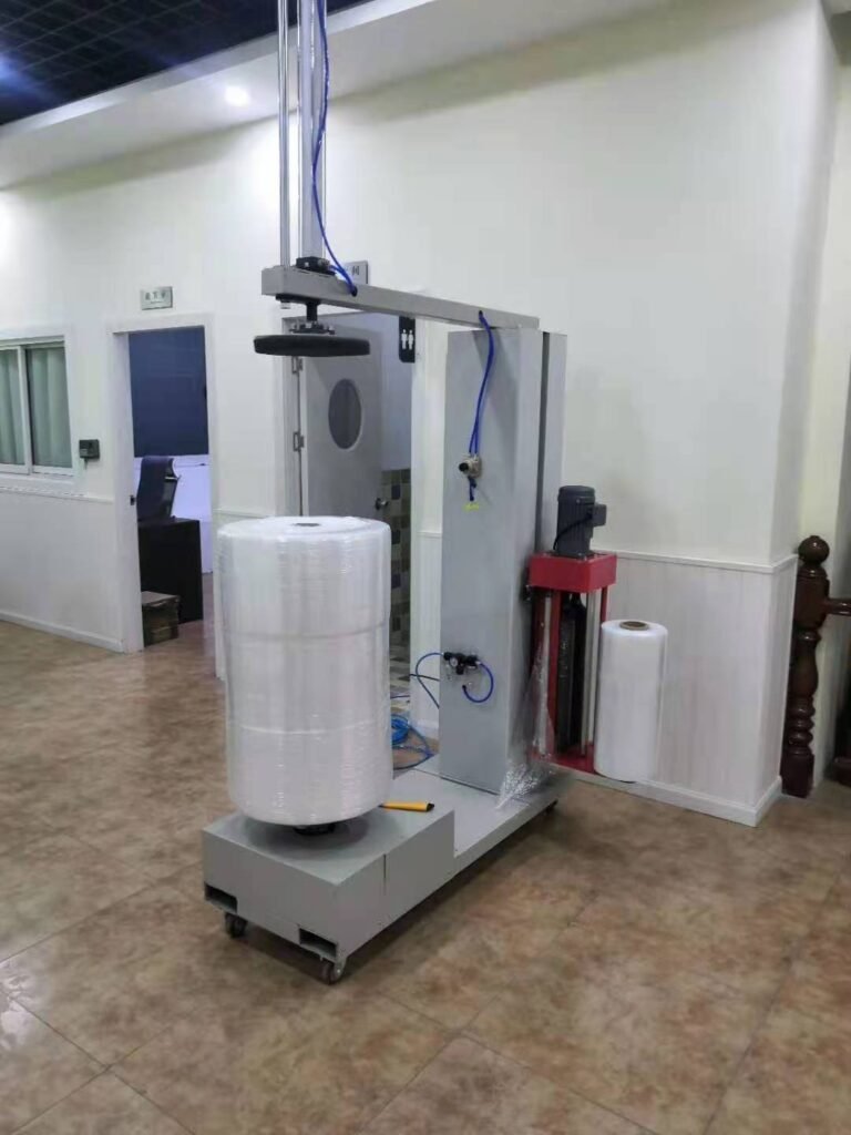 Tray free winding machine1